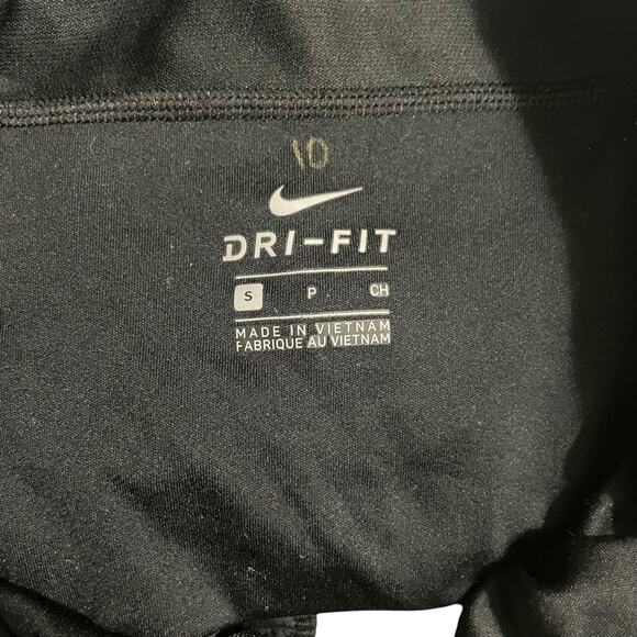 Nike Womens Athletic Shorts Small Black Print Tempo Dri Fit Lined Running Gym - Picture 4 of 12